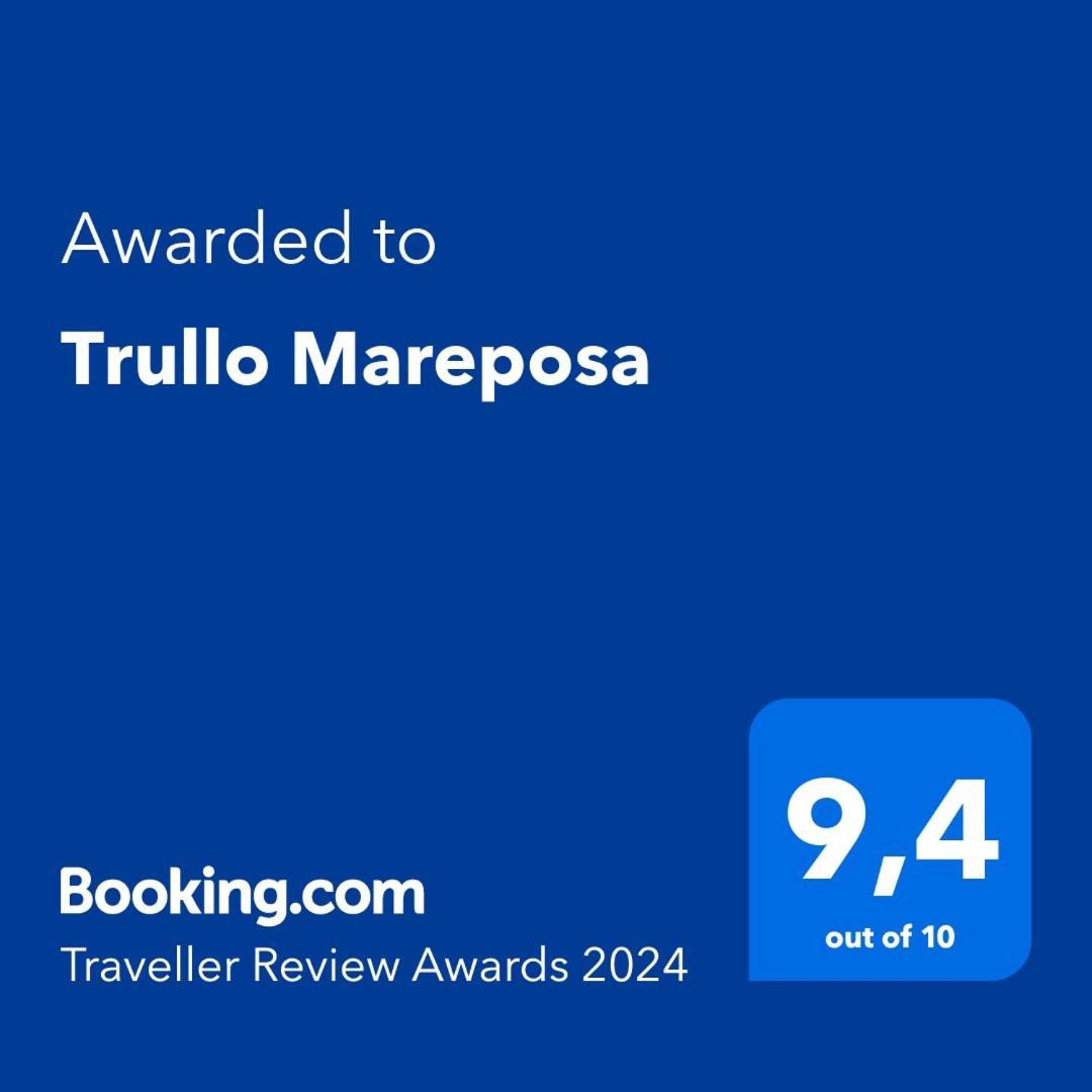 לינה וארוחת בוקר סאניקולה Trullo Mareposa מראה חיצוני תמונה