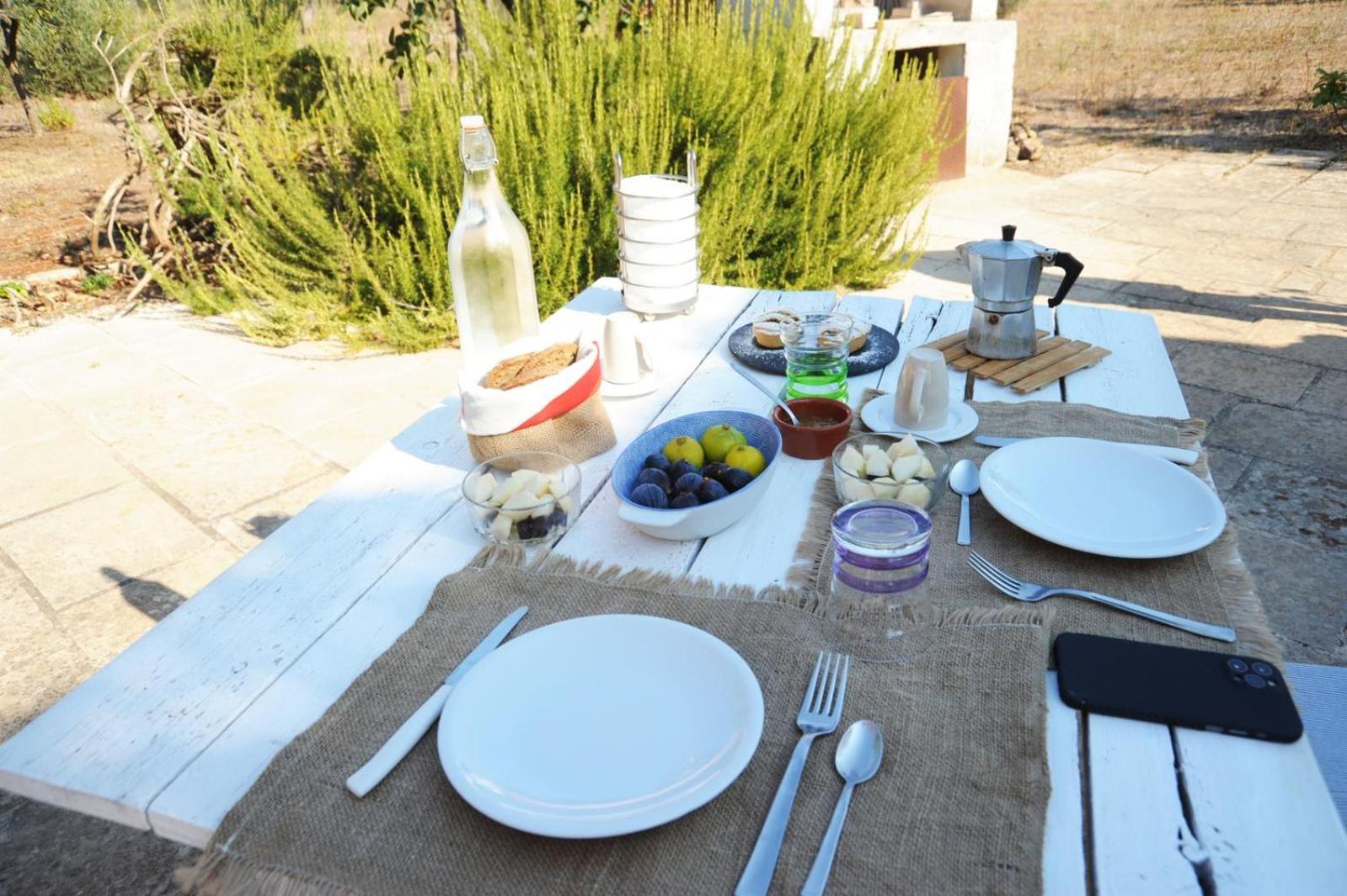 לינה וארוחת בוקר סאניקולה Trullo Mareposa מראה חיצוני תמונה